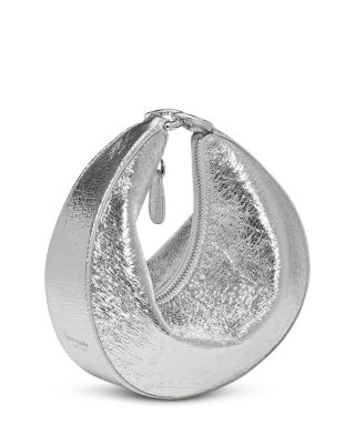 Duo Crinkle Metallic Leather Crossbody