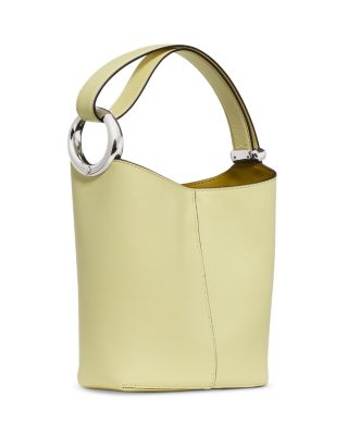 Halo Mini Leather Bucket Bag