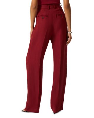 Pleated Tapered Trousers