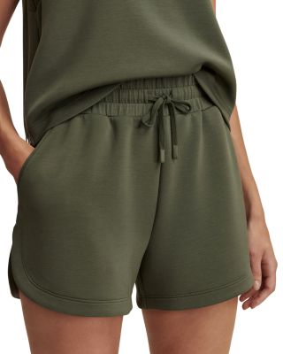 Varley Coulter High Rise Shorts In Green