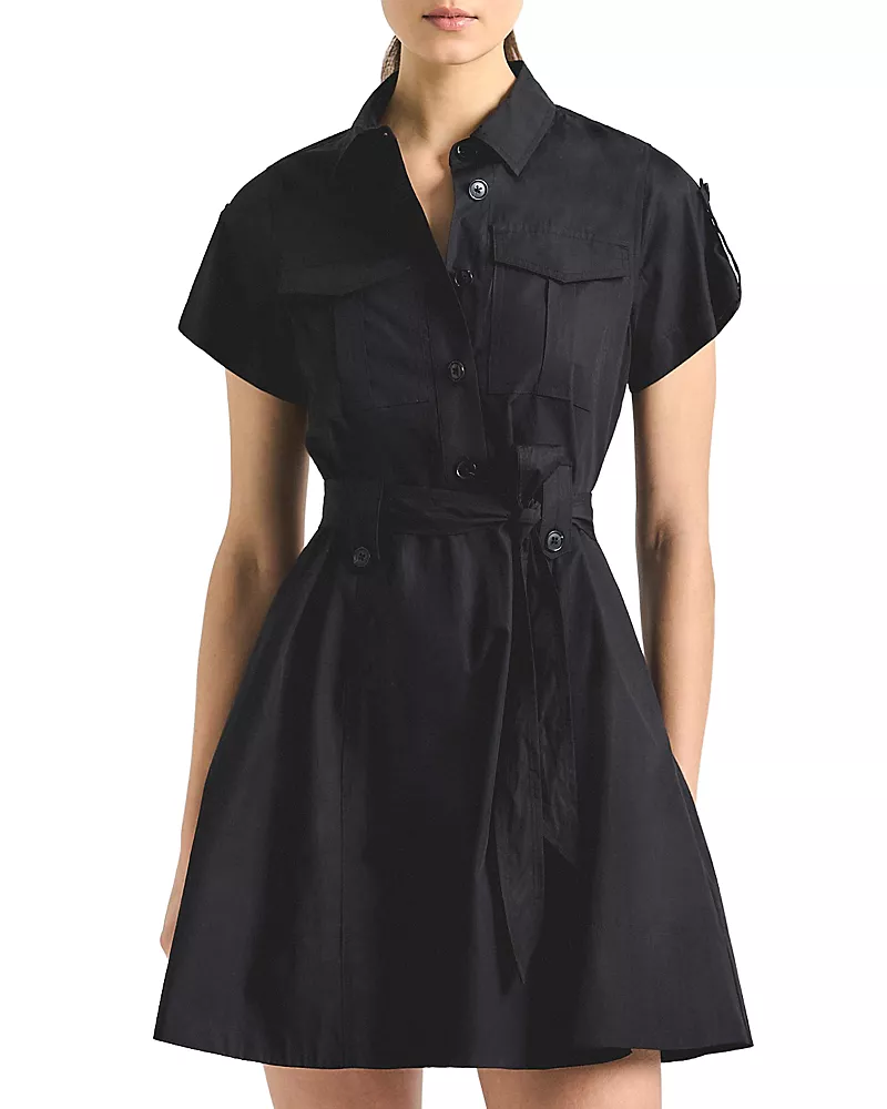 Derek Lam 10 Crosby Azora Belted Shirtdress