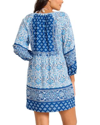 Noble Pineapple Short Dress Swim Cover-Up