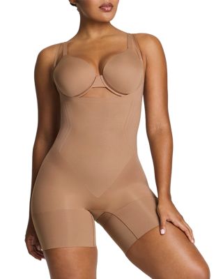 SPANXsculpt™ Go Figure Open Bust Mid Thigh Bodysuit