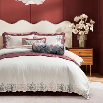 Magnolia Embroidery Bedding Set
