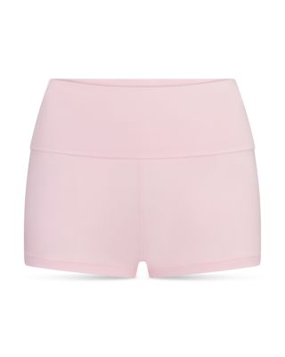 Cotton Jersey Foldover Shorts
