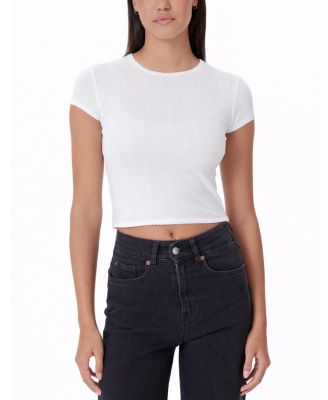 Pointelle Ellie Baby Tee