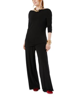 Mrngattoni Crepe Jersey Trousers