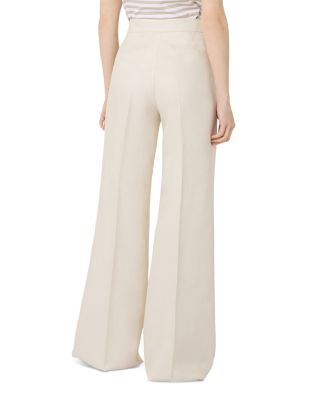 Mxmadesse Linen Wide Leg Trousers