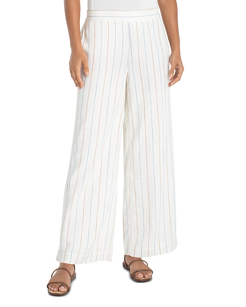 Liverpool Los Angeles Pull On Wide Leg Woven Pants