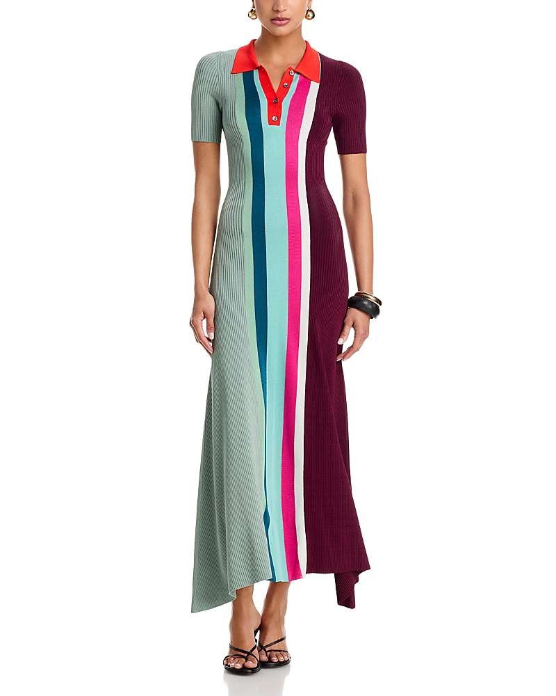 Christopher John Rogers Bowling Polo Knit Gown
