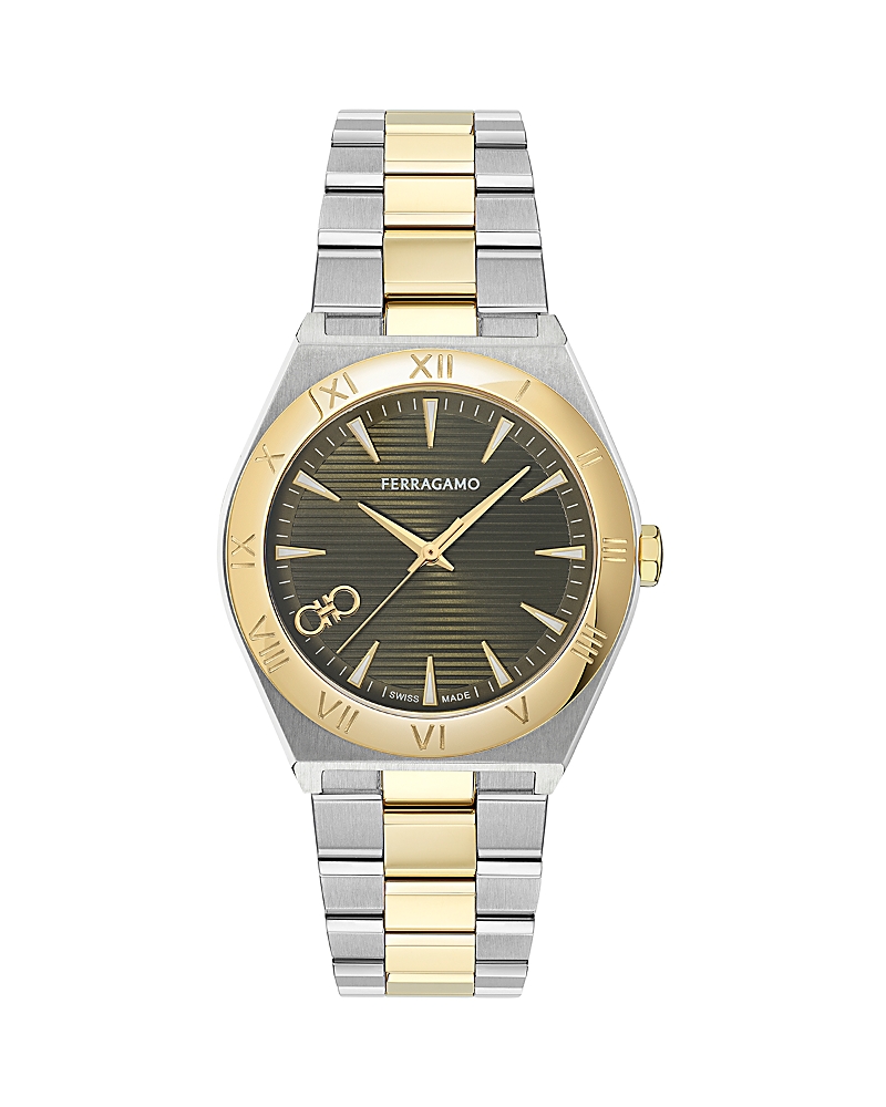 Ferragamo Vega Upper East Bracelet Watch, 40mm · One Size