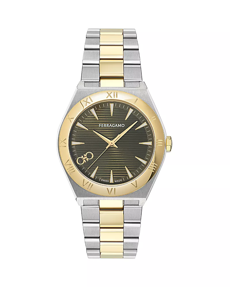 Ferragamo Vega Upper East Bracelet Watch, 40mm