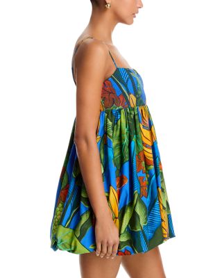 Farm Rio Mini Dress - Banana Grapes
