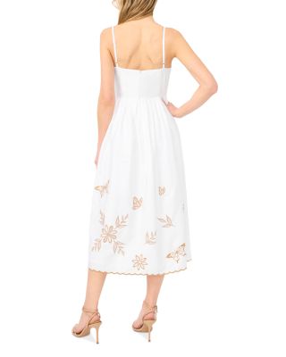 Spaghetti Strap Twist Bodice Dress