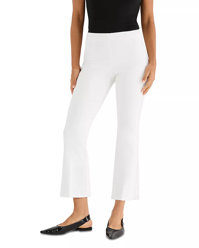 Nic+Zoe Berkeley High Rise Ankle Bootcut Jeans in Paper White