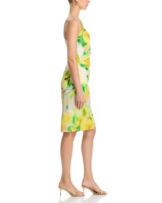 One Shoulder Sheath Dress