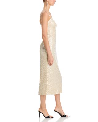 Sequin Sweetheart Midi Dress