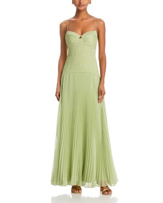 Saylor Pleated Gown