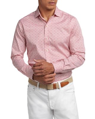 Micro Paisley Print Shirt