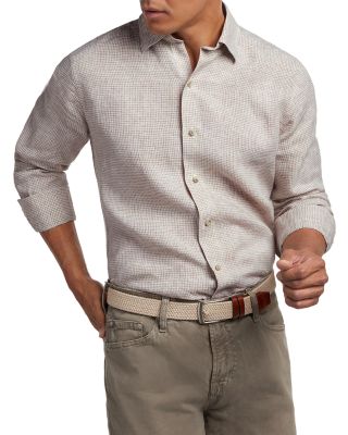 Linen Check Shirt