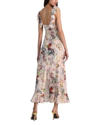 Gemma Ruffled Midi Dress