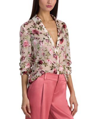 Eloise Semi Sheer Blouse