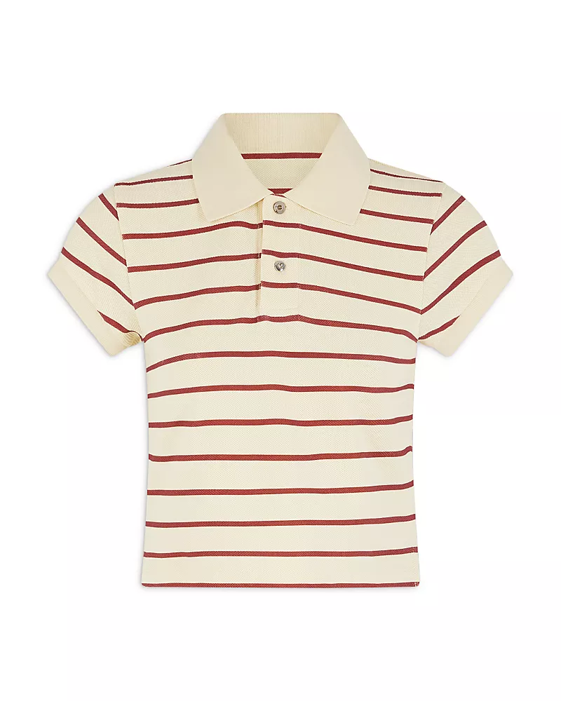 Rabanne Stripe Polo Tee