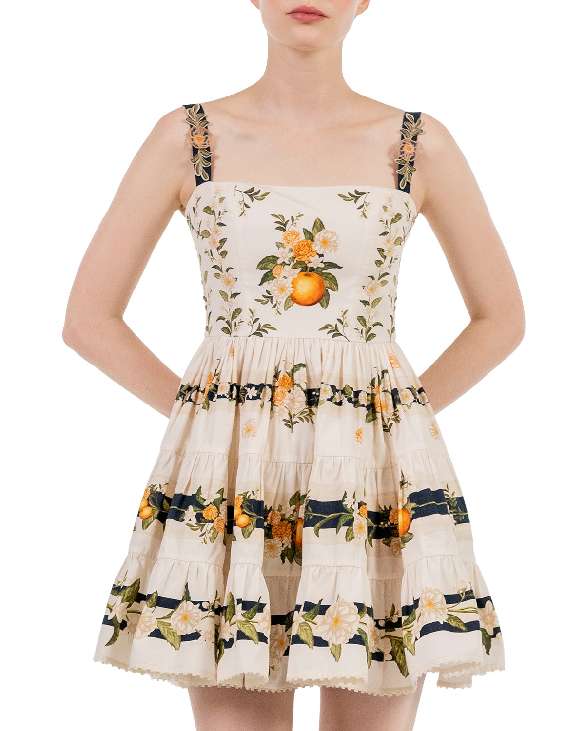 Agua By Agua Bendita Agua Bendita Lima Valle Mini Dress in Multicolor