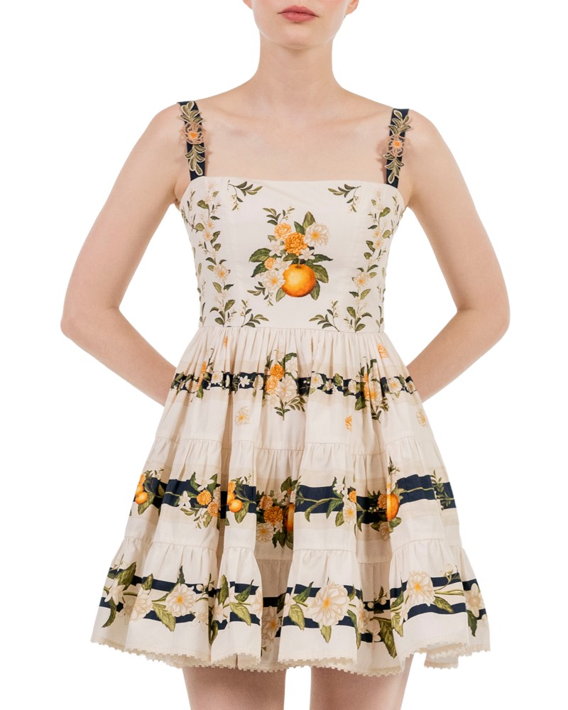 Agua by Agua Bendita Agua Bendita Lima Valle Mini Dress in Multicolor