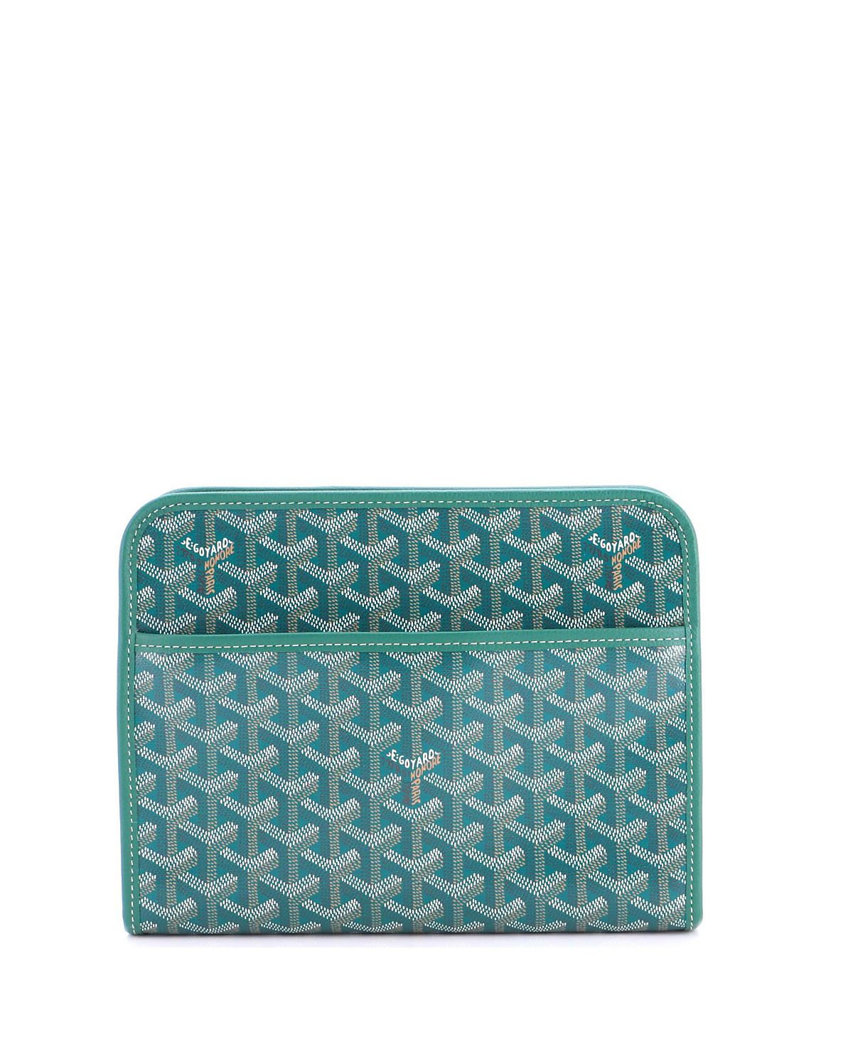 Pre-Owned Goyard Mm Jouvence Toiletry Pouch Coated Canvas