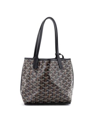 Mini Anjou Reversible Tote Coated Canvas