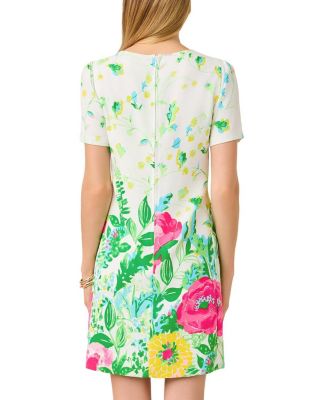  Edita Short Sleeve Shift Dress