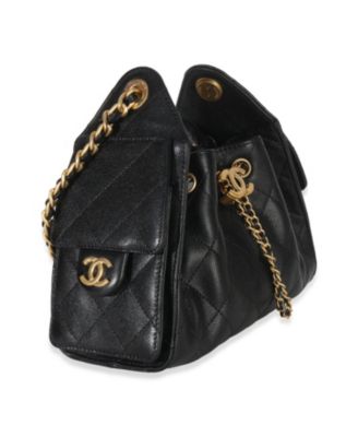 Mini Chanel 25 Hobo Leather Handbag