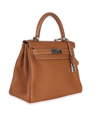 Kelly 28 Leather Handbag