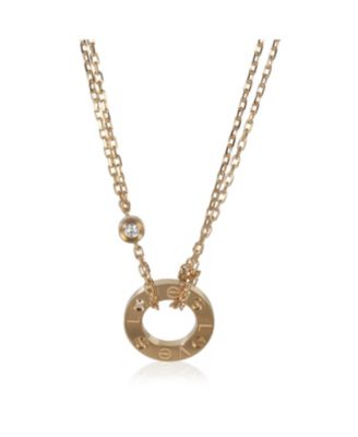 Love 18k Yellow Gold Necklace
