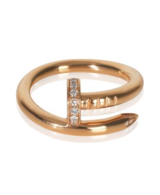 Juste Un Clou 18k Rose Gold Ring