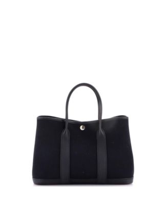 30 Garden Party Tote Toile and Leather