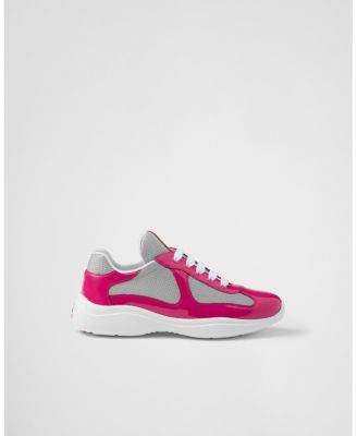  Women's America's Cup Biker Fabric Sneakers