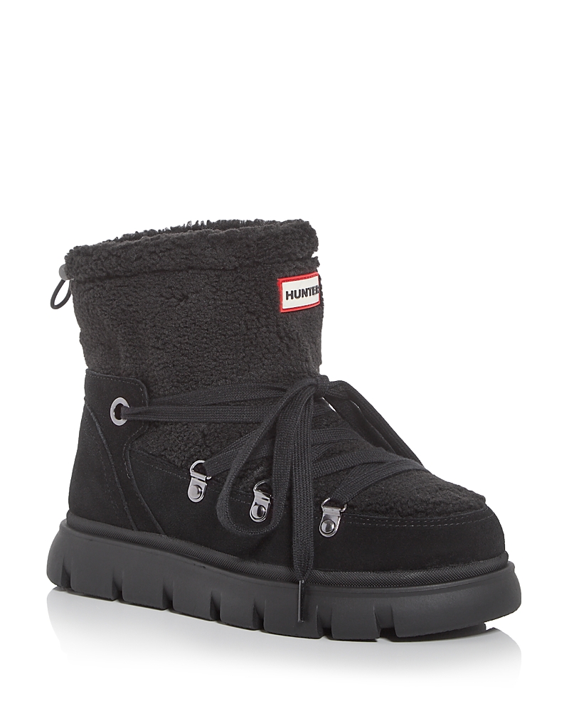 Hunter Women's Moriah Faux Fur Waterproof Booties