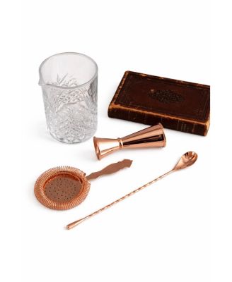 CMK Vintage Inspired Glass Barware, Set of 4