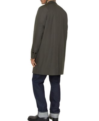 Mid-length Tropical Gabardine Camden Car Coat