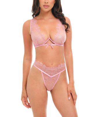 Beatriz Lace Underwire Bra Set