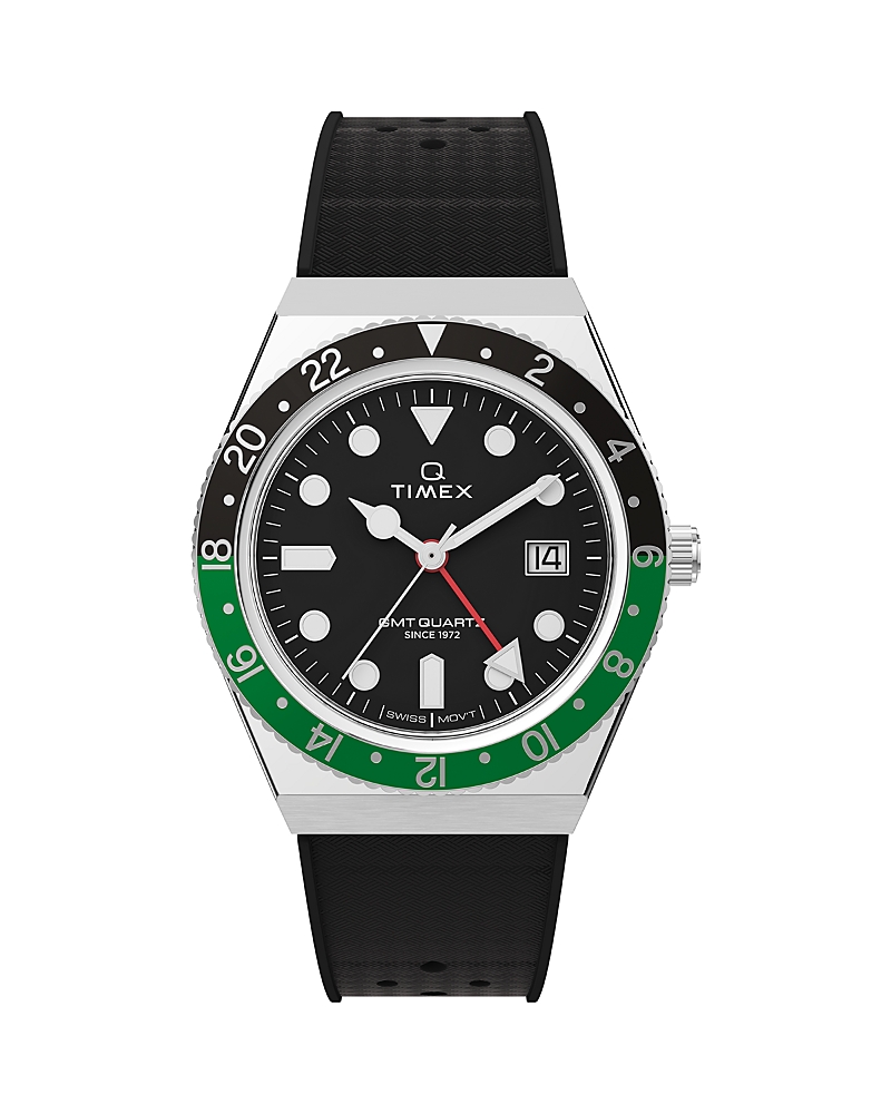 Timex Q Timex Gmt Watch, 38mm