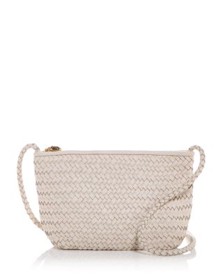Signature Woven Leather Crossbody Bag