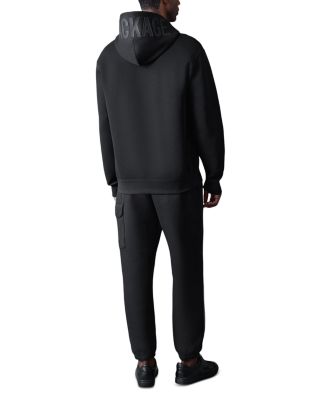 Kolton-Z Double-Face Jersey Logo Hoodie