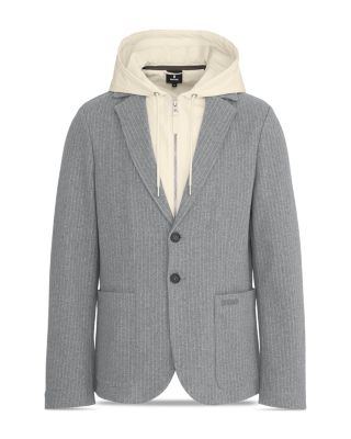 Wells-K 2-in-1 Knit Blazer With Removable Bib