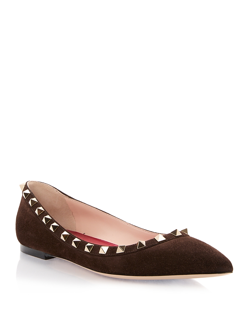 Valentino Garavani Women's Studded Ballet Flats