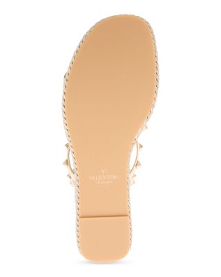 Women's Rockstud Espadrille Wedge Sandals