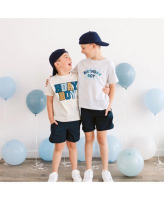 Boys' Birthday Boy Checker Short Sleeve T-Shirt - Little Kid, Big Kid