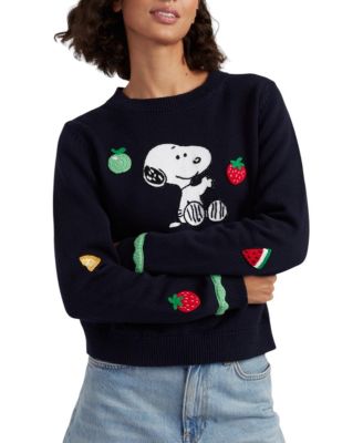  Women's Fruity Snoopy Sweater